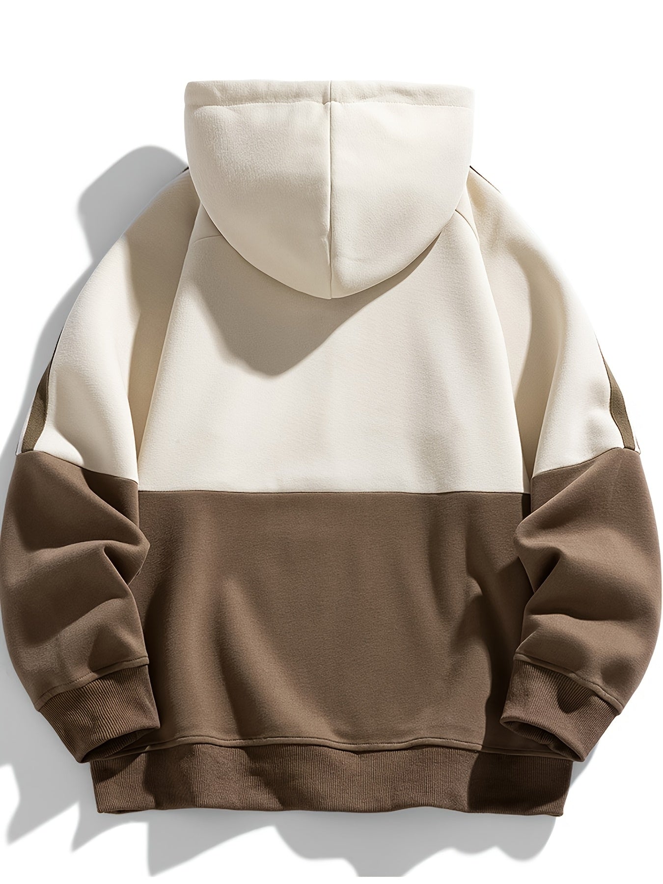 Men'S Casual Color Block Hoodie