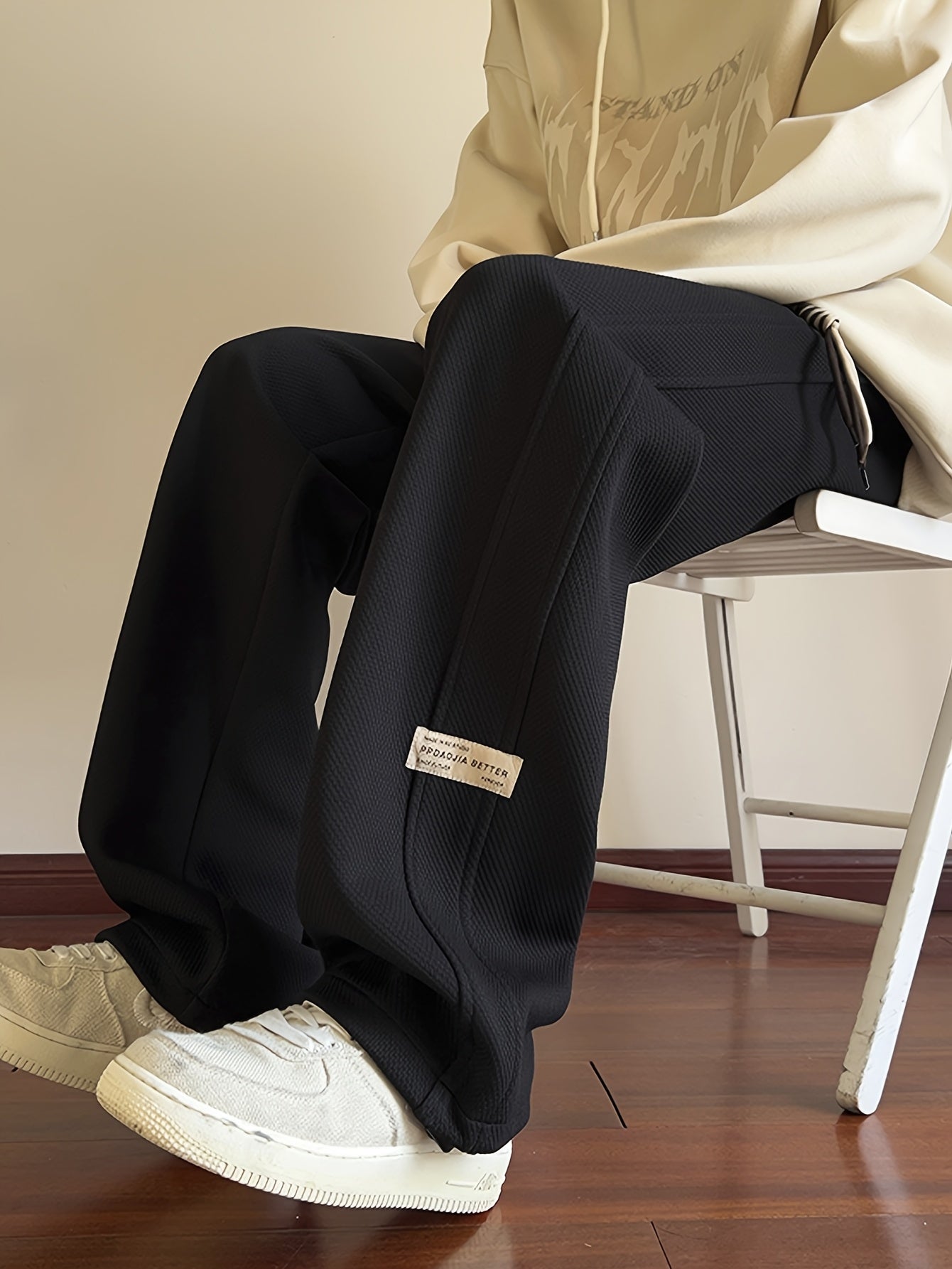 Stylish Men's Casual Straight-Leg Pants