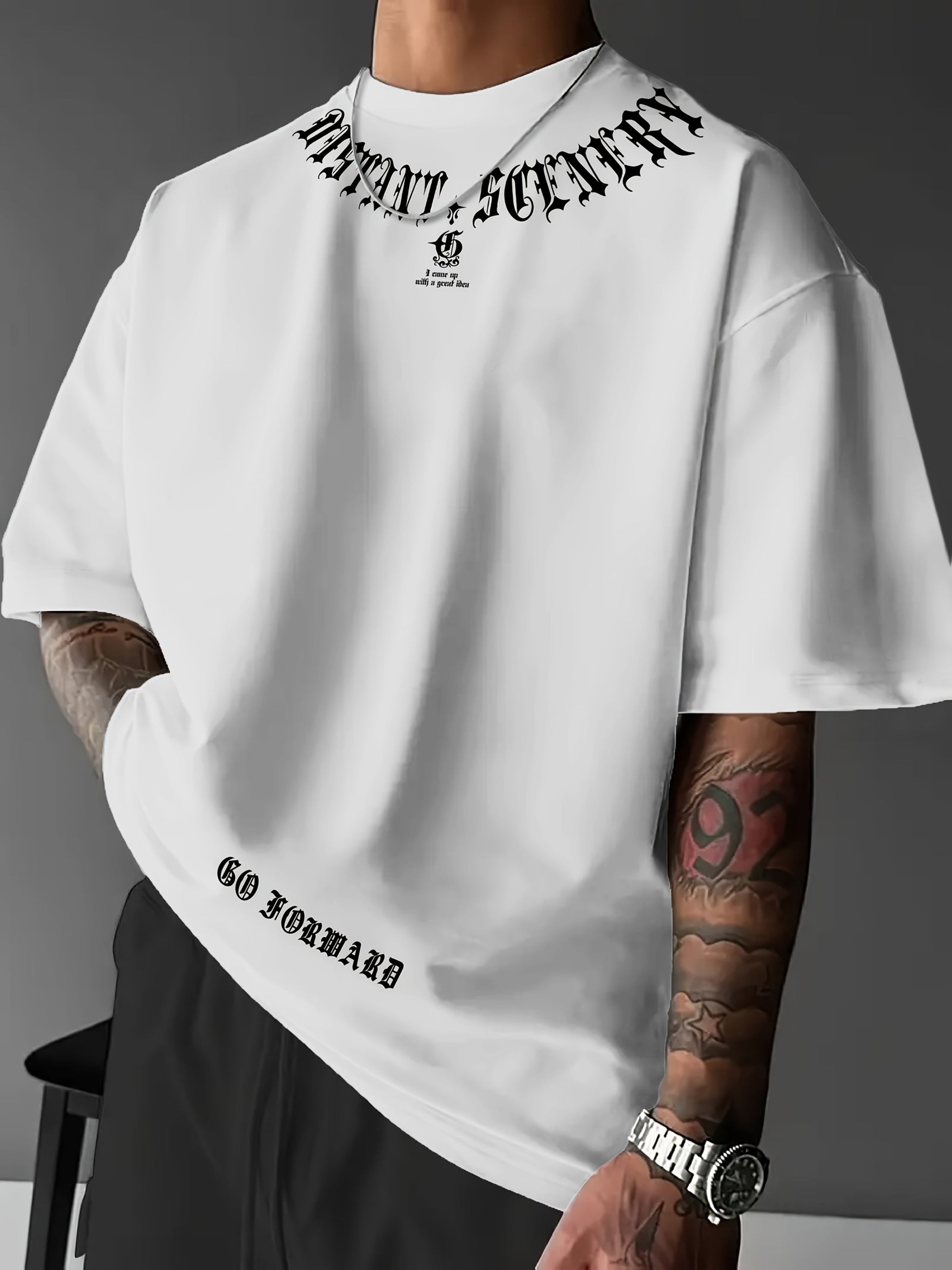 Men's Casual Oversized T-Shirt